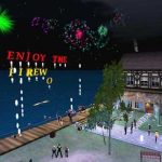 Fireworks in Second Life Fireworks in Second Life