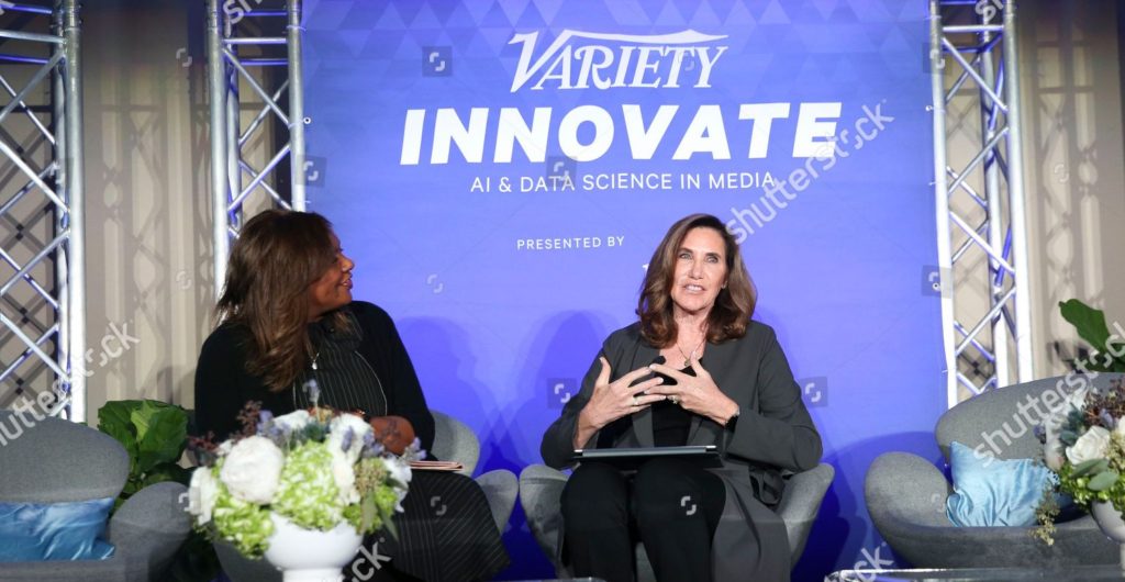 Mandatory Credit: Photo by Katie Jones/Variety/Shutterstock  Bettina Sherick and Dr. Pamela Rutledge Variety Innovate Summit, Inside, Los Angeles, USA - 05 Dec 2018