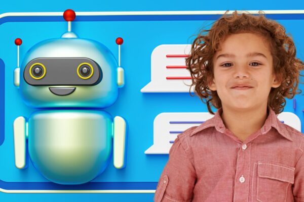 Just because kids can talk to chatbots doesn’t mean they understand how to distinguish what’s real emotion from algorithms and programming. Images: GOCMEN/Getty Images & People Images/Getty Images Signature.