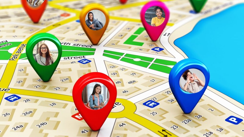 Photos: Map by Scanrail/Getty Images; Teens by Andrea Plaquado/Pexels; Digital Skillet; Darren Baler; Izusek/Getty Images Signature; Odul Images.